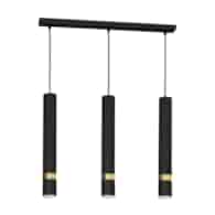 Lampa wisząca JOKER BLACK/GOLD 3xGU10
