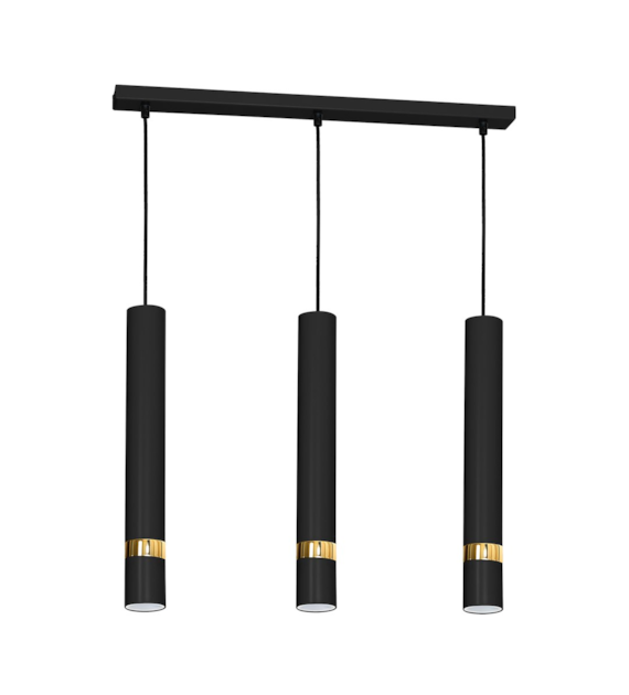 Lampa wisząca JOKER BLACK/GOLD 3xGU10