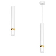 Lampa wisząca Joker 1xGU10 Biały/Złoty