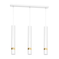 Lampa wisząca Joker 3xGU10 Biały/Złoty