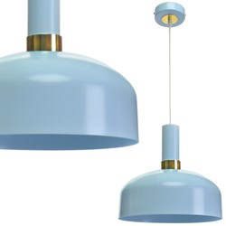 Lampa wisząca MALMO BLUE 1xE27