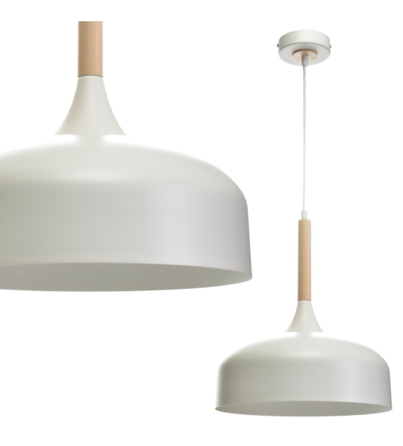 Lampa wisząca Taylor Biały 1xE27 60W