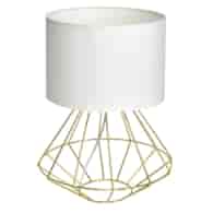 Lampa stojąca LUPO WITE/GOLD 1xE27