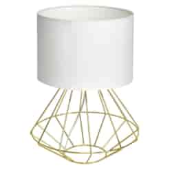 Lampa stojąca LUPO WITE/GOLD 1xE27