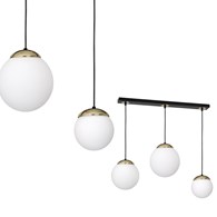 Lampa wisząca SPARTA BLACK / GOLD 3xE14