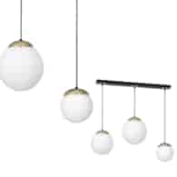 Lampa wisząca SPARTA BLACK / GOLD 3xE14