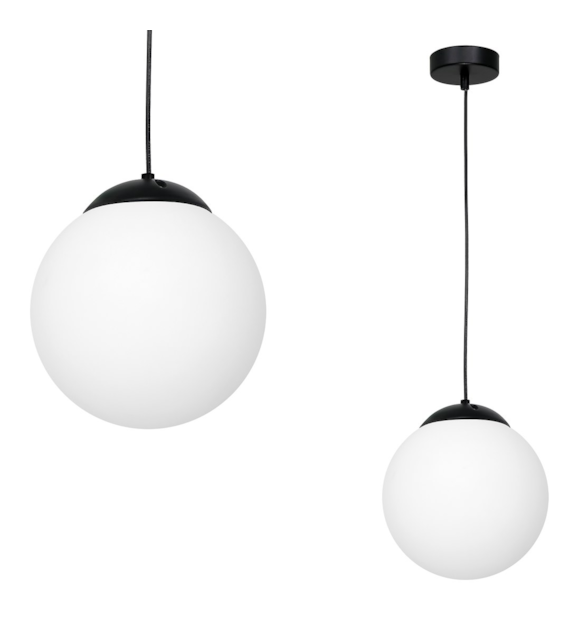 Lampa wisząca LIMA BLACK 1xE27