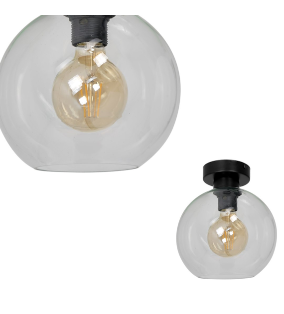 Lampa sufitowa SOFIA CLEAR 1xE27