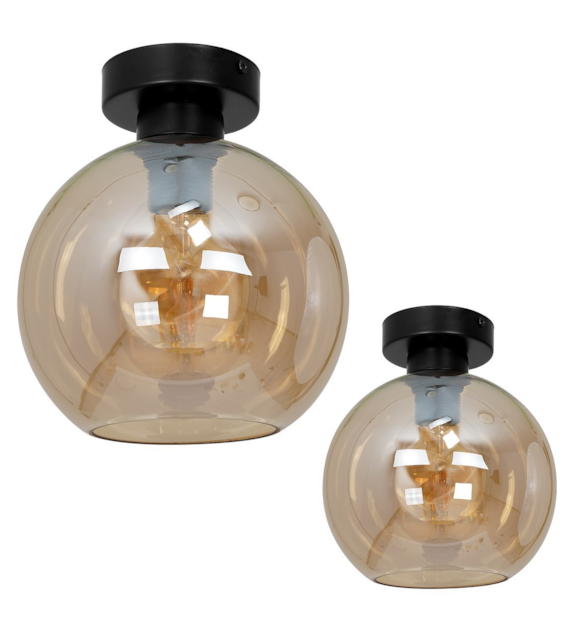 Lampa sufitowa SOFIA AMBER 1xE27