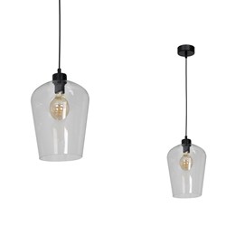 Lampa wisząca SANTIAGO CLEAR 1xE27