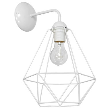 Kinkiet Basket 1xE27 Biały