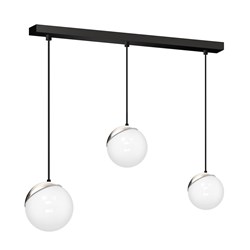 Lampa wisząca SFERA BLACK/CHROME 3xE14