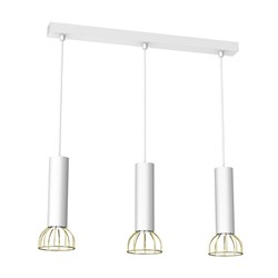 Lampa wisząca DANTE White/Gold 3x mini GU10