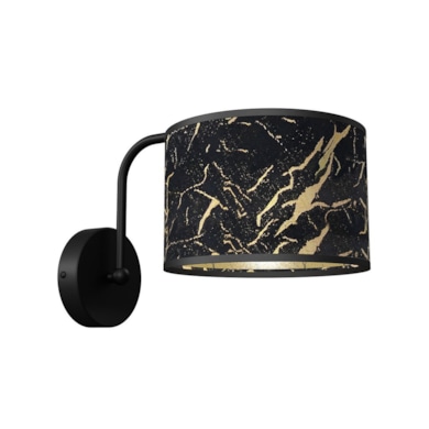 Kinkiet SENSO Black/Gold 1xE27
