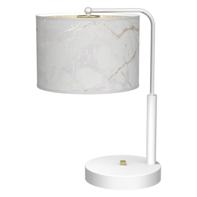 Lampka nocna Senso 1xE27 Biały/Złoty