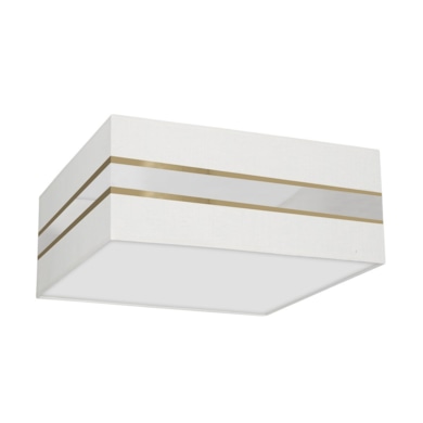 Lampa sufitowa Kwadrat Ultimo 3xE27 Biały