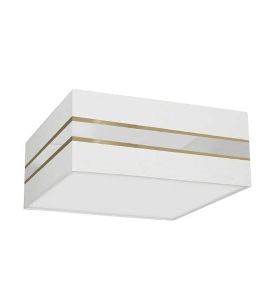 Lampa sufitowa Kwadrat Ultimo 3xE27 Biały