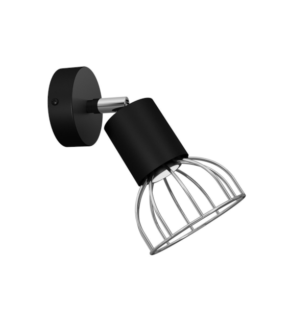 Kinkiet DANTE BLACK/SILVER 1x mini GU10