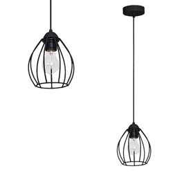 Lampa Wisząca DON BLACK 1xE27