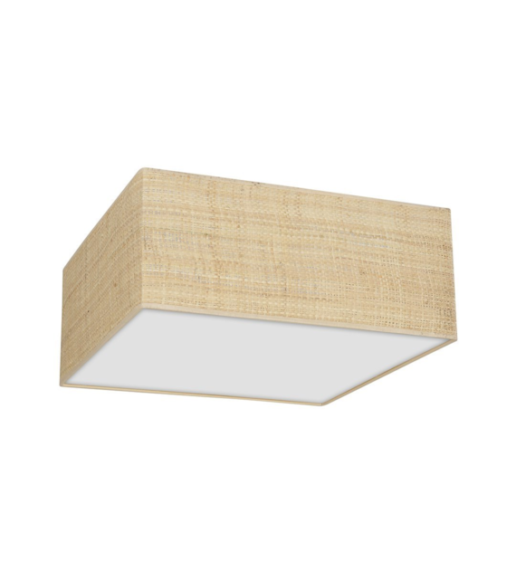 Lampa sufitowa Marshall 3xE27 Biały/Rattan