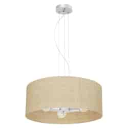 Lampa wisząca Marshall Biały/Rattan 3xE27