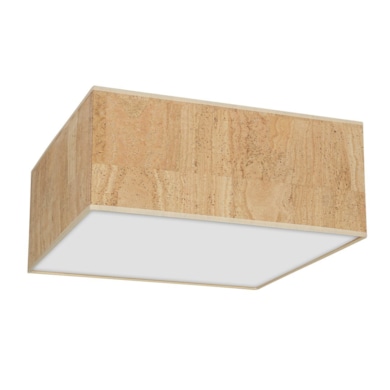 Lampa sufitowa Cork 3xE27 Biały / Korek