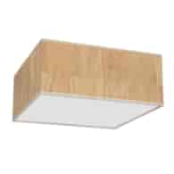 Lampa sufitowa Cork 3xE27 Biały / Korek