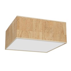 Lampa sufitowa CORK White/Cork 3xE27