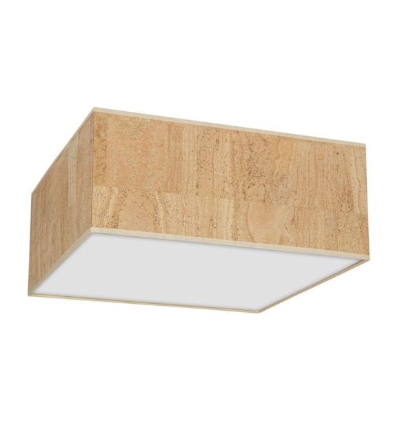 Lampa sufitowa Cork 3xE27 Biały / Korek