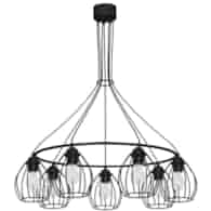 Lampa Wisząca DON BLACK 7xE27