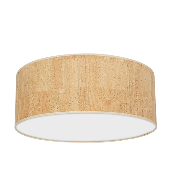Lampa sufitowa CORK White/Cork 2xE27