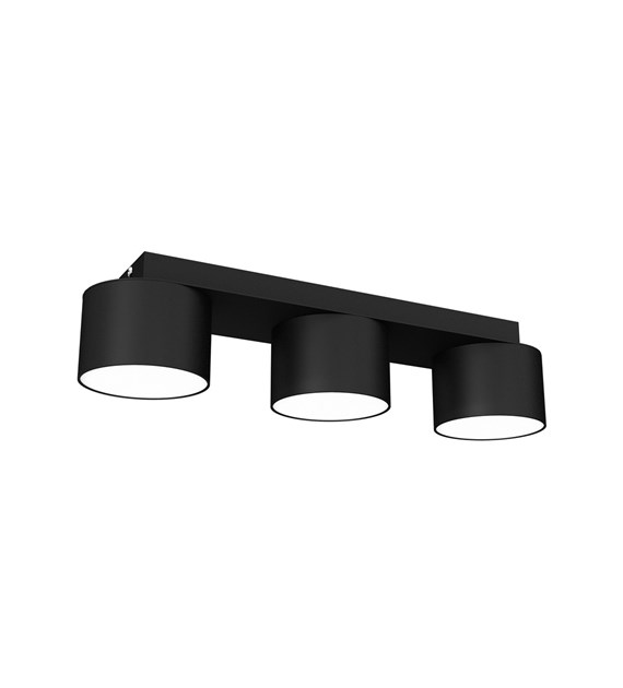 Lampa sufitowa DIXIE Black  3xGX53