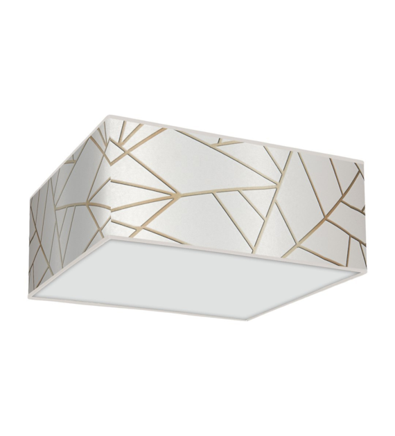 Lampa sufitowa Ziggy 3xE27 Biały/Złoty