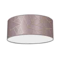 Lampa sufitowa ZIGGY PINK Gold/Pink 2xE27 Ø40cm