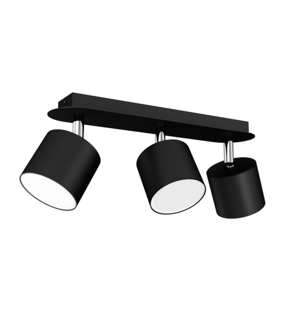 Lampa sufitowa DIXIE BLACK 3xGX53