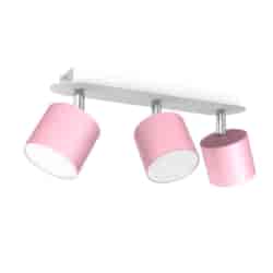 Lampa sufitowa DIXIE PINK 3xGX53
