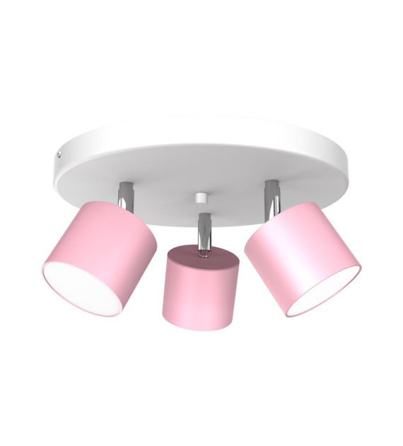 Lampa sufitowa DIXIE PINK 3xGX53