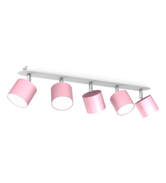 Lampa sufitowa DIXIE PINK 5xGX53
