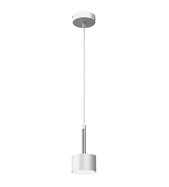 Lampa wisząca ARENA WHITE/SILVER 1xGX53