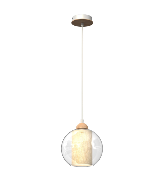 Lampa wisząca TELA 1xE27 fi20