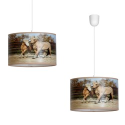 Lampa Wisząca HORSES 1xE27