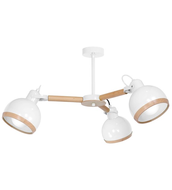 Żyrandol OVAL WHITE 3xE27