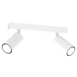 Lampa sufitowa HUDSON WHITE 2xGU10