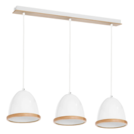 Lampa wisząca Studio Biały 3xE27