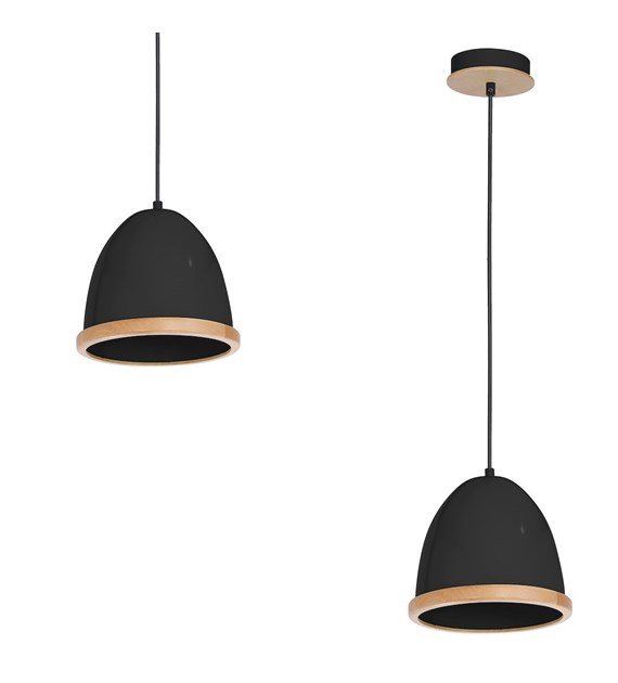 Lampa wisząca STUDIO BLACK 1xE27