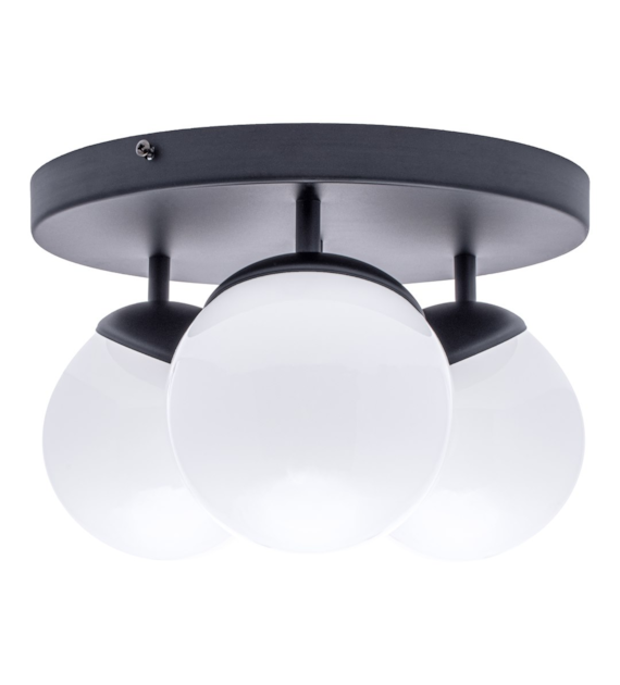 Lampa sufitowa SFERA BLACK 3xE14