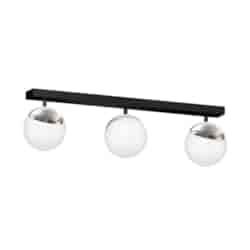 Lampa sufitowa SFERA BLACK/CHROME 3xE14