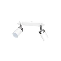 Lampa sufitowa Joker 2xGU10 Biały/Chrom