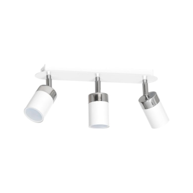 Lampa sufitowa Joker 3xGU10 Biały/Chrom