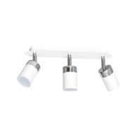 Lampa sufitowa Joker 3xGU10 Biały/Chrom